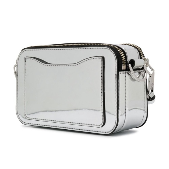 Marc Jacobs Bags Marc Jacobs The Snapshot Mirrored Silver Bag